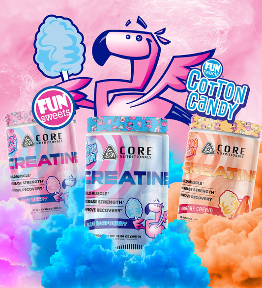 CORE Nutritionals® and Fun Sweets® Team Up Again to Launch the Sweetest Creatine Ever
