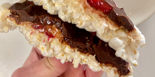 CRUSH IT! Café: Strawberry Peanut Butter Cup Rice Cakes