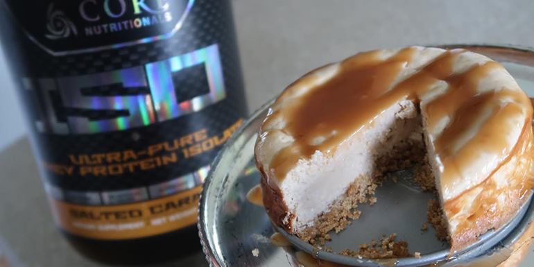 CRUSH IT! Café: Salted Caramel Cheesecake