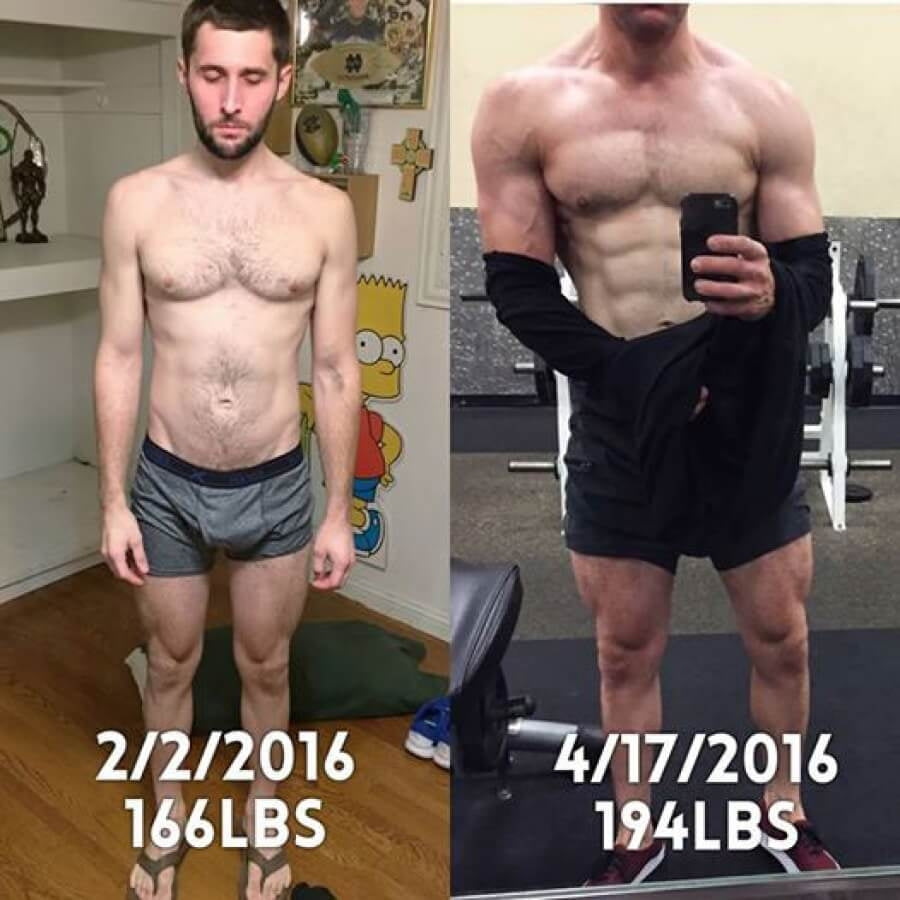 Gain 28lbs in 2.5 Months?!