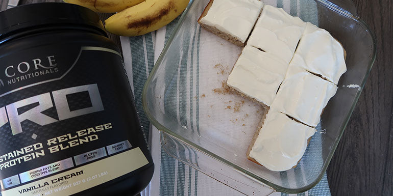 CRUSH IT! Café: Frosted Banana Bars