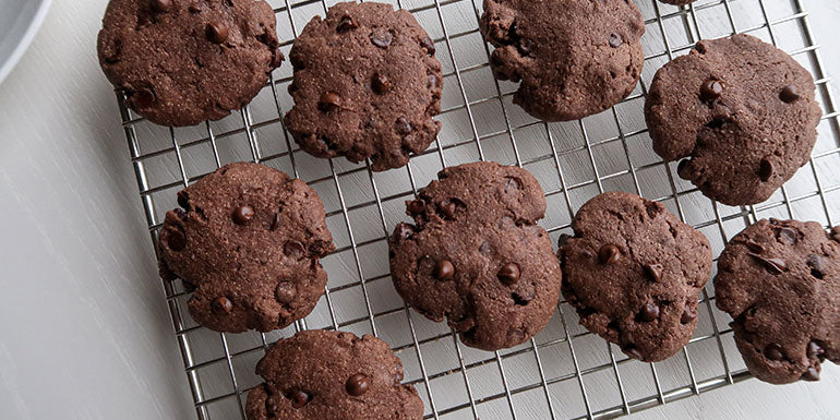CRUSH IT! Café: Double Chocolate Protein Cookies
