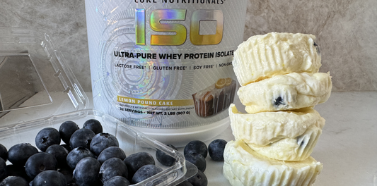 Lemon Blueberry Froyo Cups