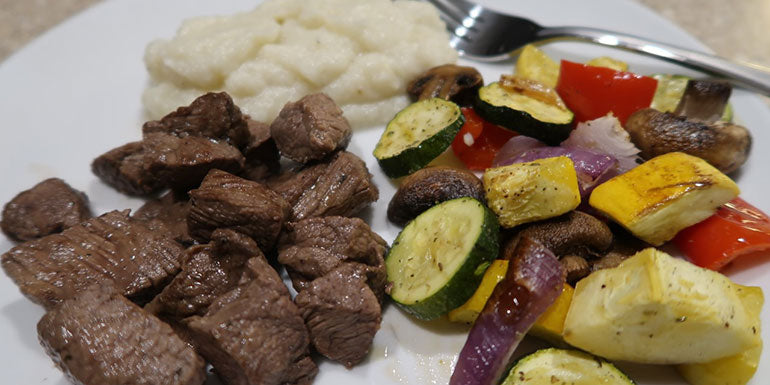 CRUSH IT! Café: Steak Frites and Mash