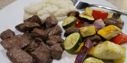CRUSH IT! Café: Steak Frites and Mash