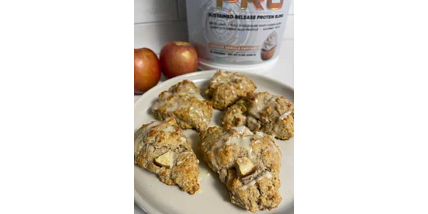 Apple Protein Scones Recipe