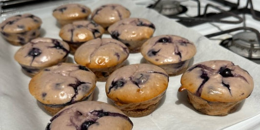 CRUSH IT! Café: Blueberry Protein Cheesecake