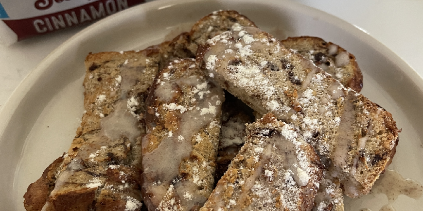 CRUSH IT! Café: Air Fried French Toast Sticks