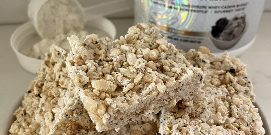 CRUSH IT! Café: Cookies 'n Cream Rice Crispy Treats
