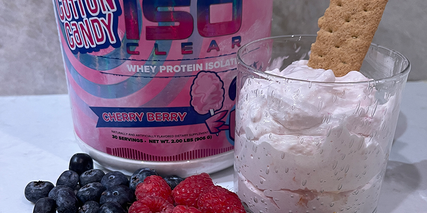 Cotton Candy Protein Whip Recipe
