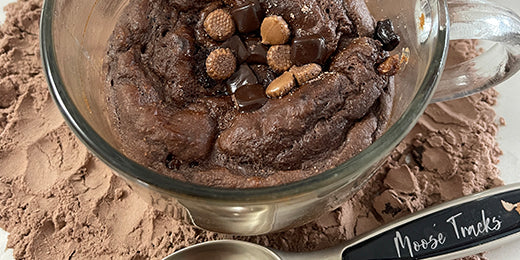Crush It Café: Chocolate Moose Tracks PUDD'N Mug Cake