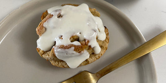 CRUSH IT! Café: Peanut Butter Oatmeal Cookie Cinnamon Roll