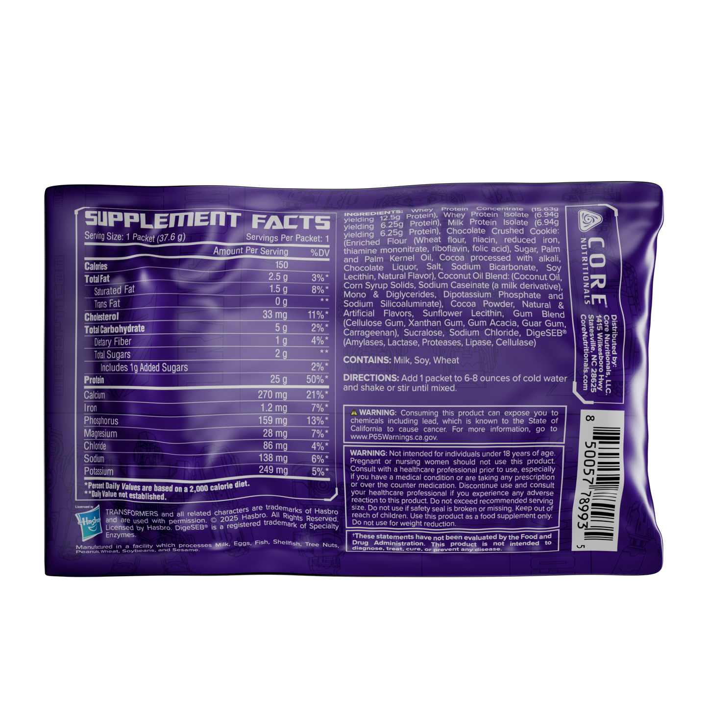 PROTRON Milk Chocolate Cookies n' Cream Sampler Pack