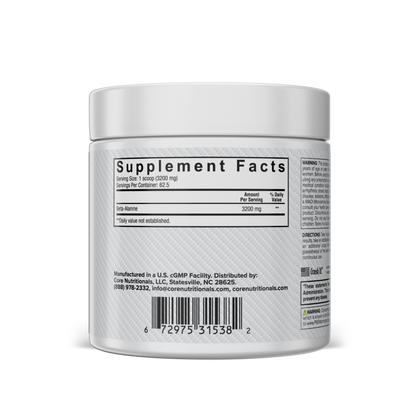 Beta Alanine Core Nutritionals Beta Alanine Core Nutritionals