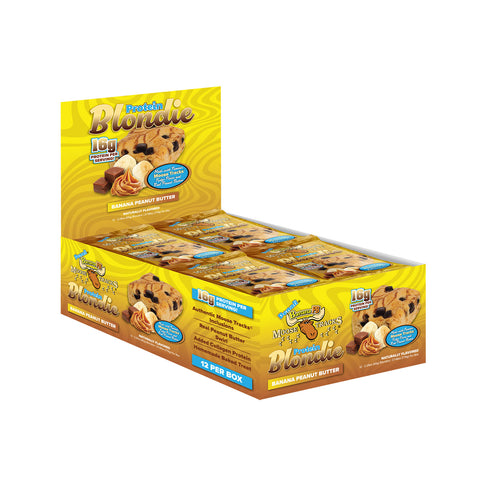 Moose Tracks Protein Brownies