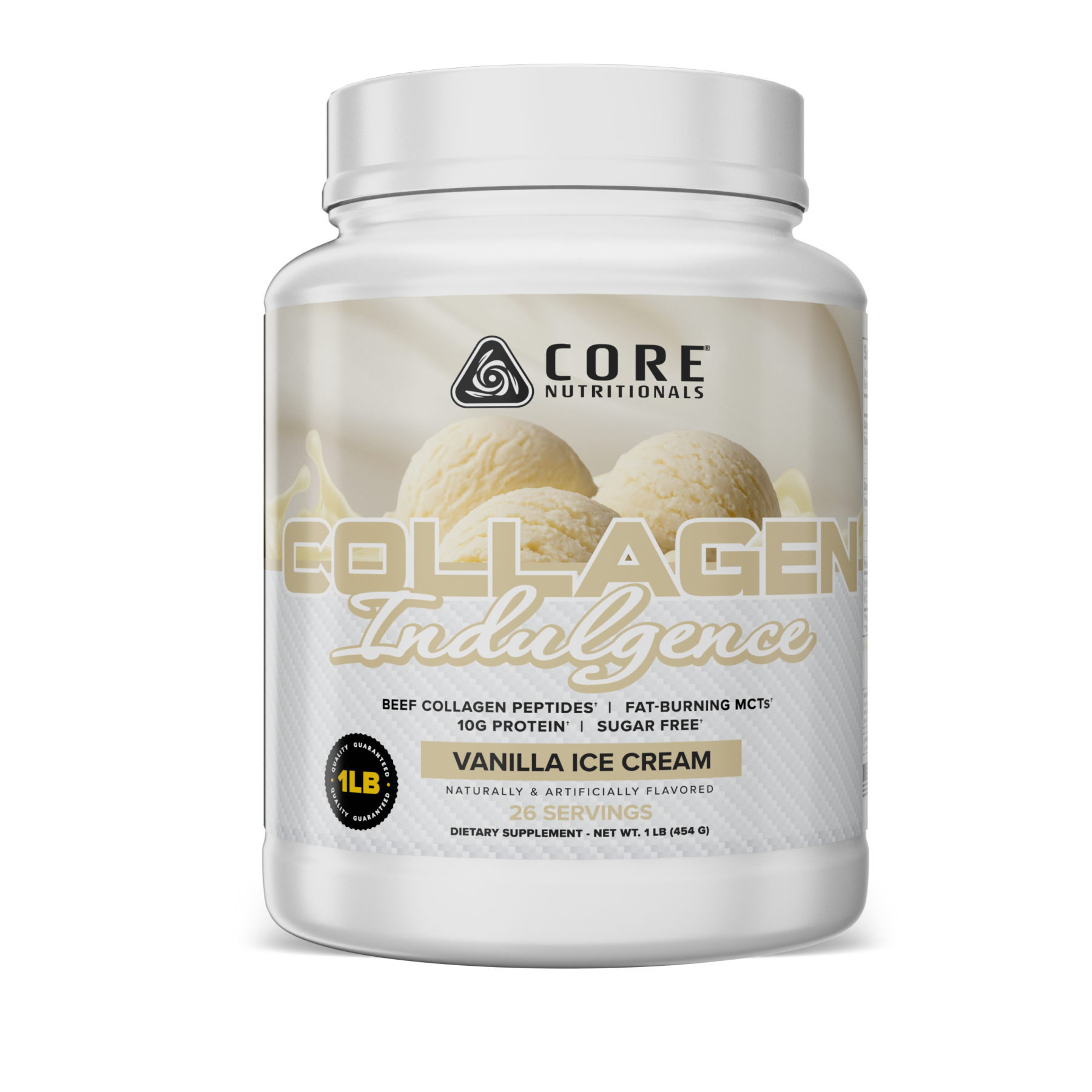 Core Core Nutritionals Collagen Indulgence Vanilla Ice Cream — product image