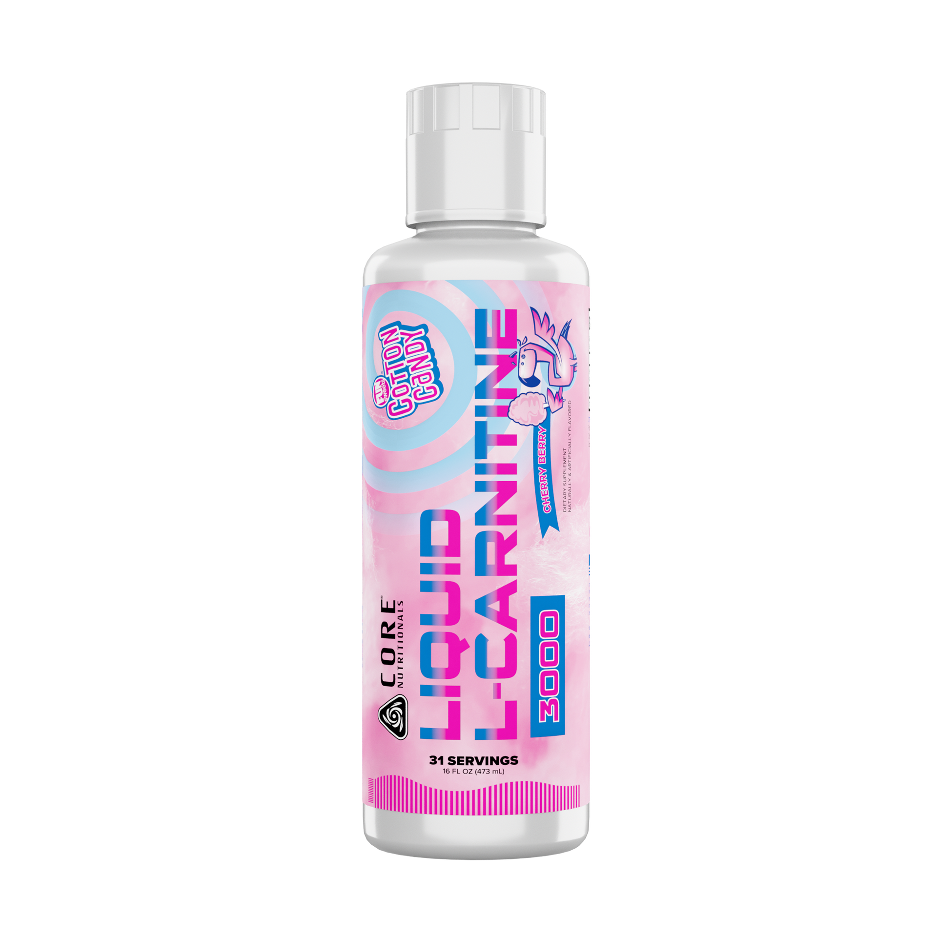 Liquid L-Carnitine - Fun Sweets Cherry Berry Liquid L-Carnitine - Fun Sweets Cherry Berry