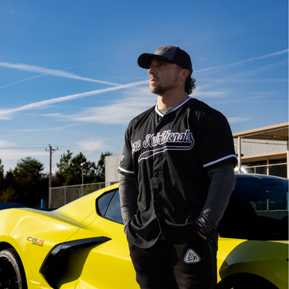 Black and Gray Snapback Hat