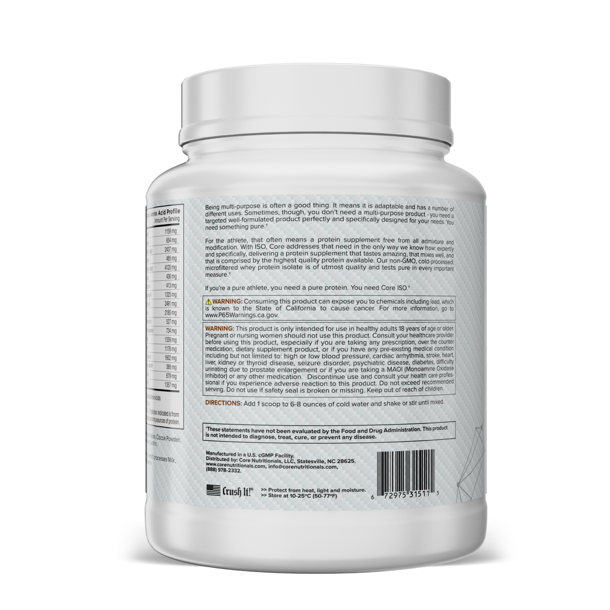 Iso Core Box Iso 2lb – Core Nutritionals
