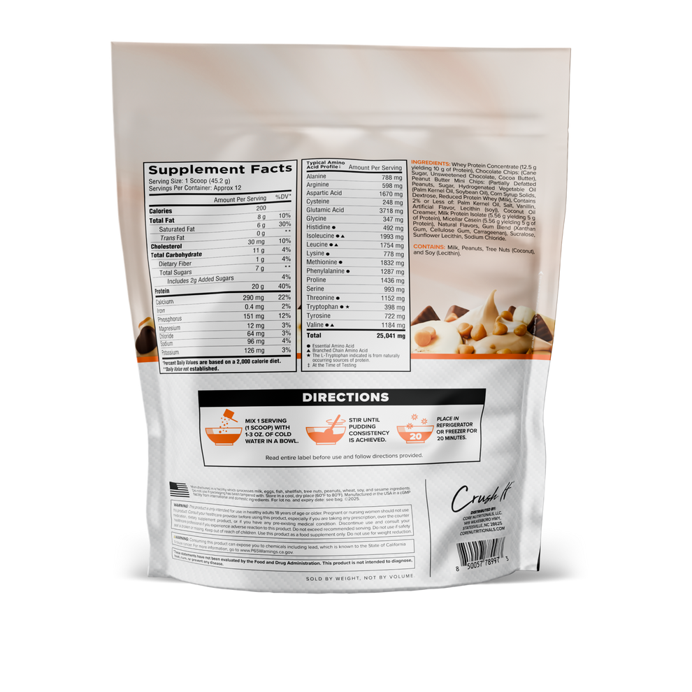 Pudd'n Bag – Core Nutritionals