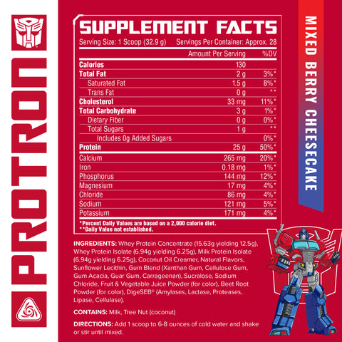 Transformers® Protron - Protein Blend