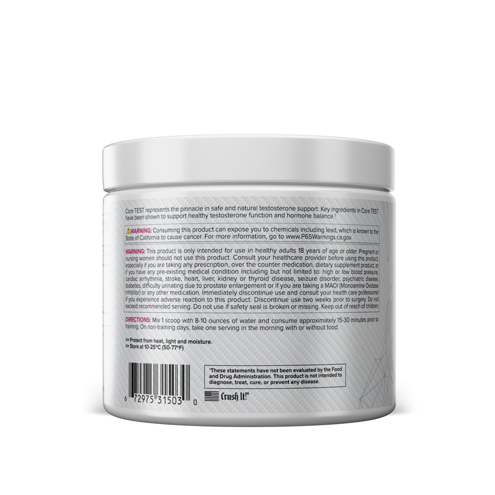 Test – Core Nutritionals
