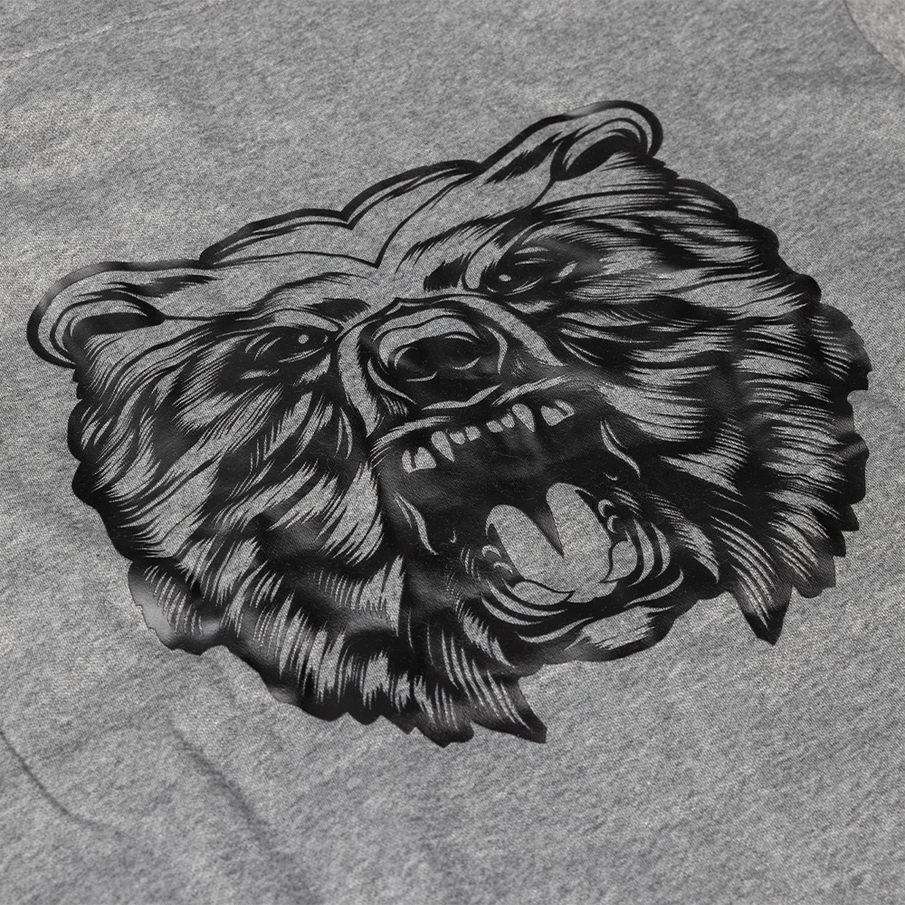 Crush it! Bear Zip-Up Hoodie