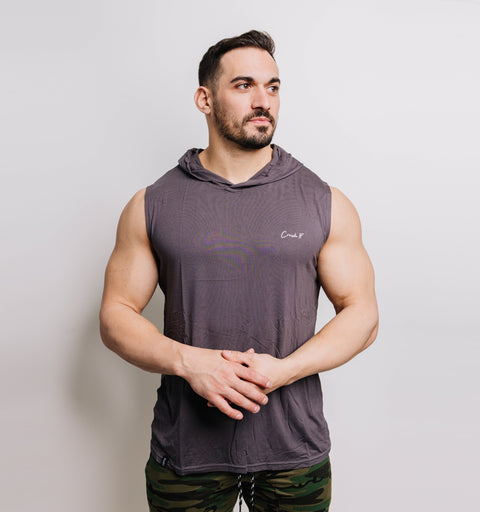Men's Crush It Hooded Tank