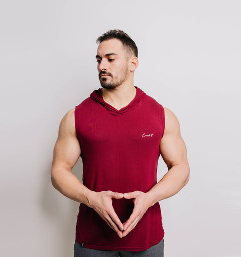 Men's Crush It Hooded Tank