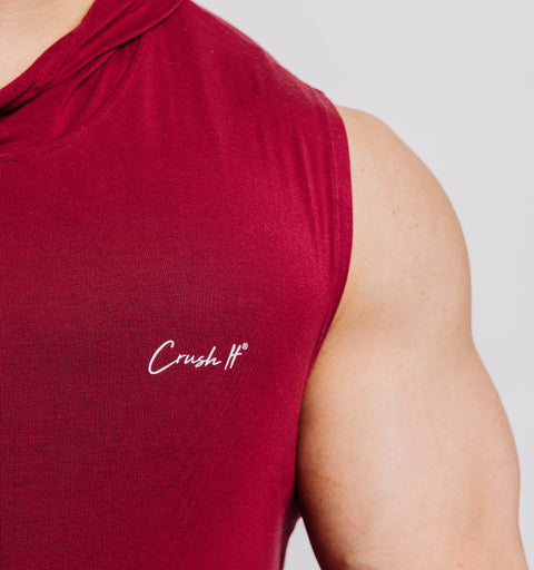 Men's Crush It Hooded Tank