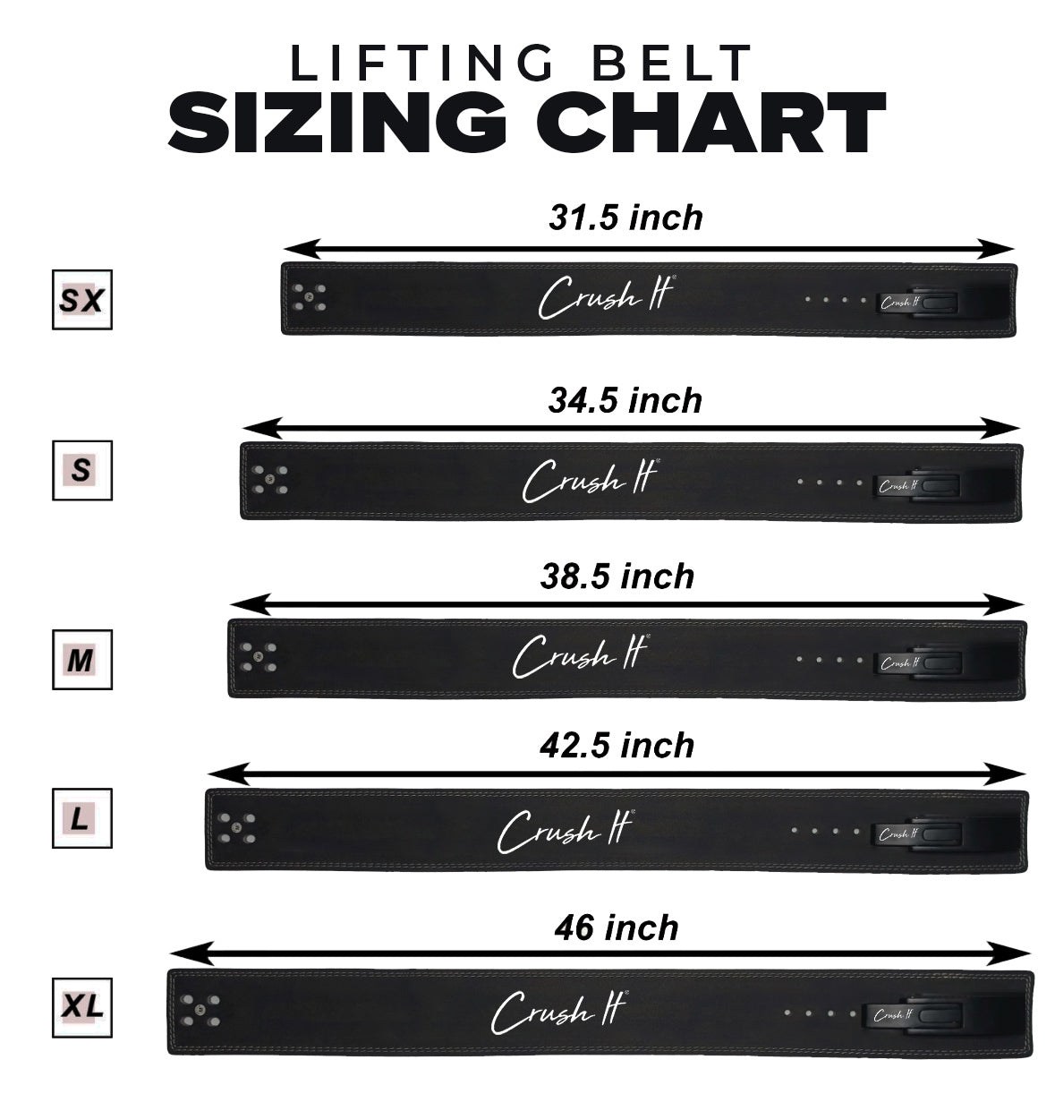 10MM Lever Weight Belt