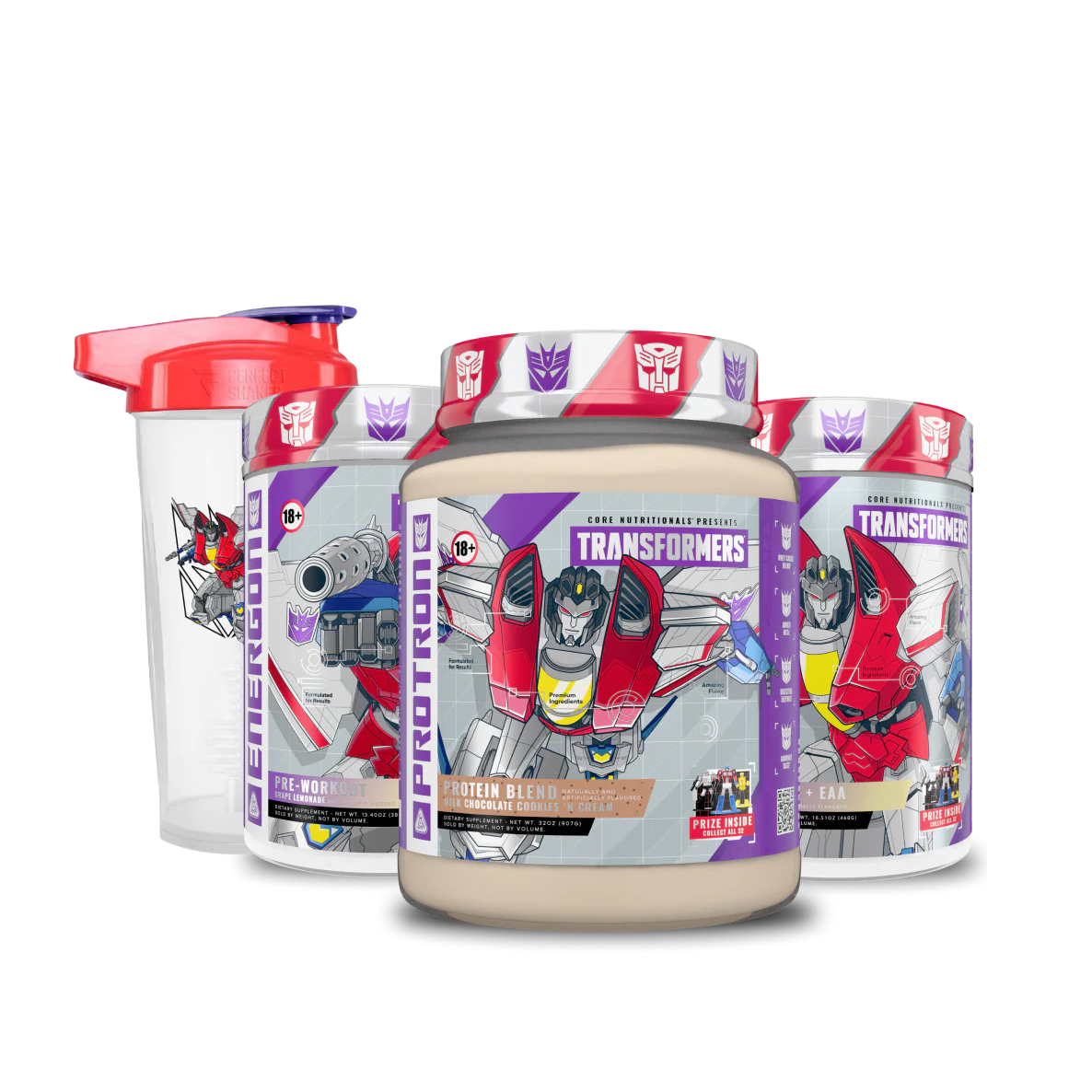 Transformers® Starscream Stack with FREE Starscream Shaker