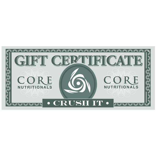 Gift Card - Core Nutritionals
