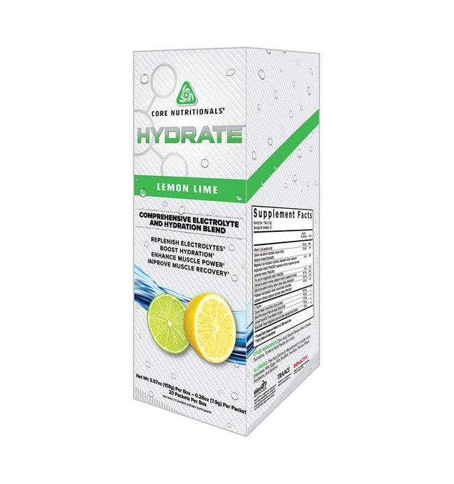 Core Hydration Water, Nutrient Enhanced, Lemon Extract